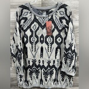 NWT Peruvian Connection Chiara Reversible Pullover